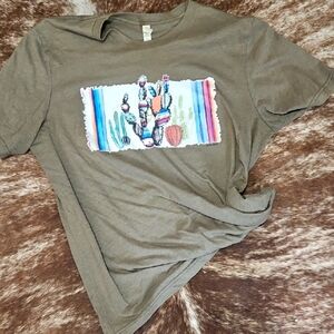 Serape Cactus Graphix Tee